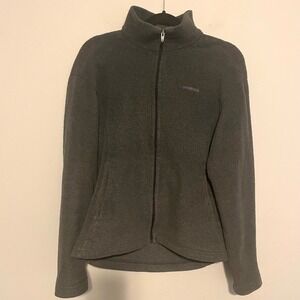 Vintage Patagonia Synchilla full zip jacket M gray outdoor performance gorpcore